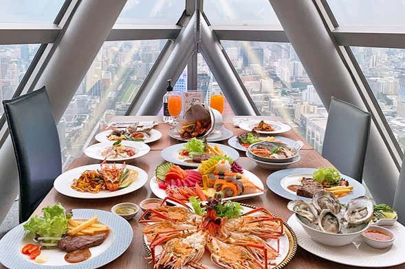Dîner au Baiyoke Sky Hotel