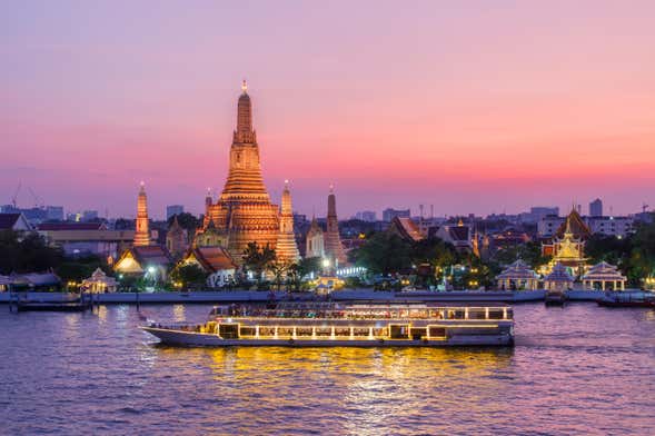 Dîner-croisière sur le fleuve Chao Phraya