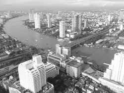 Le fleuve Chao Phraya