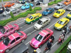 Les taxis de Bangkok