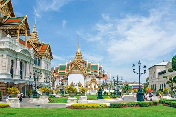 Visite du Grand Palais de Bangkok
