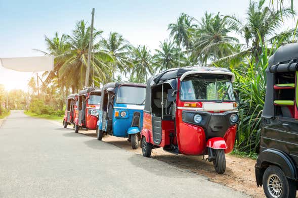 Balade en tuk-tuk dans Bangkok
